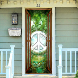 Hippie Door Cover  Peace In Soul NTB176D