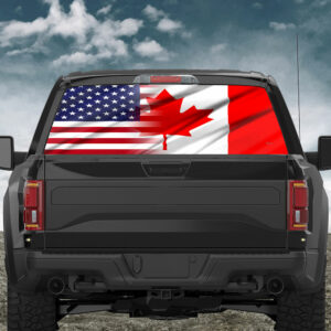 American Canadian Rear Window Decal TRN1369CD
