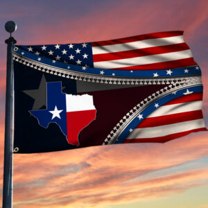 Texas Grommet Flag State Of Mind ANT218GFv1