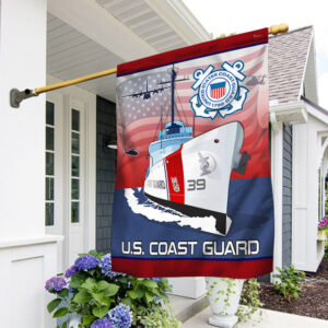 United States Coast Guard Hull Number 39 Flag MLH1923Fv1