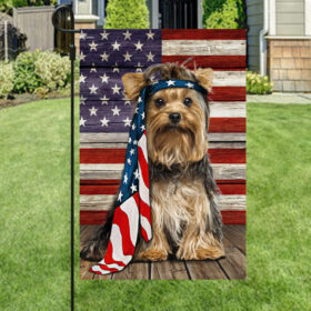 Yorkshire Terrier Dog Flag Charming Dog NTB216Fv6