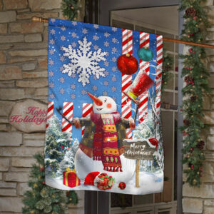 Christmas Snowman Flag LHA1796F