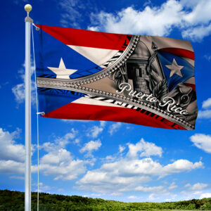 Puerto Rico Grommet Flag Puerto Rico On My Mind ANT263GF