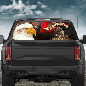 All Gave Some Some Gave All Eagle Veteran Rear Window Decal  LHA1768CD