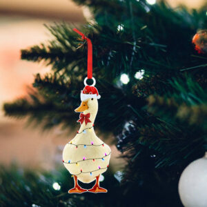 Duck Ornament Merry Christmas ANT291Ov1