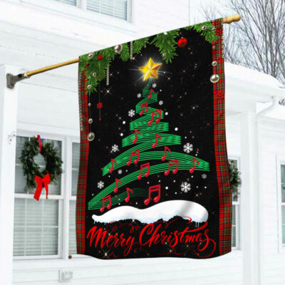 Christmas tree flag