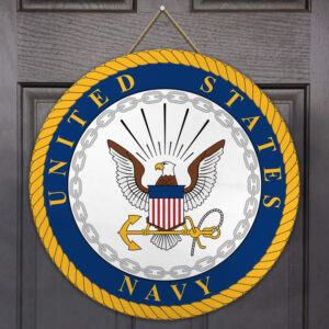 US Navy Wooden Sign United States Navy Wooden Sign TRV1568WD