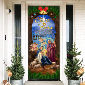 Jesus Christ. Nativity Of Jesus Door Cover THN3566D