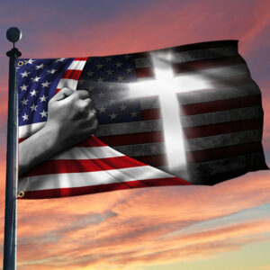 One Nation Under God Grommet Flag QNN376GF