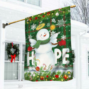 Christmas Snowman Flag Home TPH03F