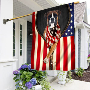 Boxer American Patriot Flag THN3626Fv2