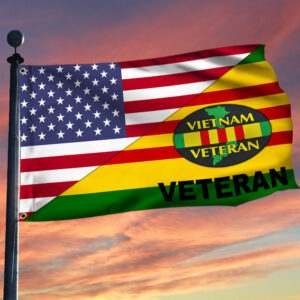 Vietnam Veteran Flag Vietnam Veteran American Grommet Flag TRL287GF
