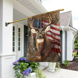 Deer Flag American Patriotic NTB250F