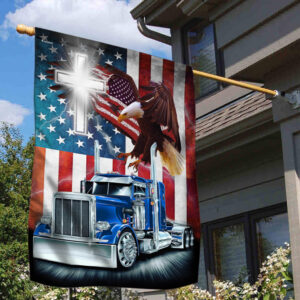 Truck American Patriot Eagle Flag THN3711F