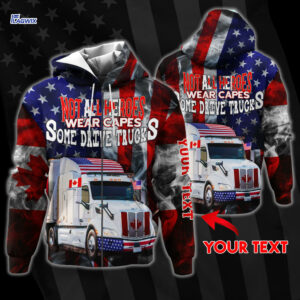 Personalized 3D Zip Hoodie Truck. Freedom Convoy 2022. Truckers For Freedom 3D Zip Hoodie Mandate Freedom American Heroes NNT407ZHCT