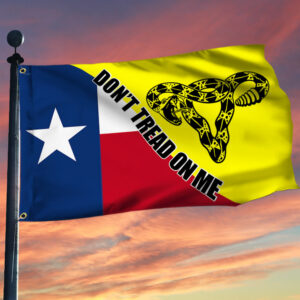 Texas Abortion Law Uterus Gadsden Grommet Flag, Don't Tread On Me, My body My Choice Grommet Flag QNH15GF