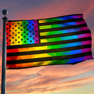 LGBT Pride American Grommet Flag QNK281GF