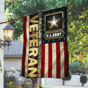 U.S Army Veteran American US Flag THB3810F