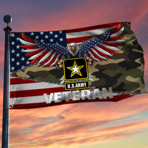 Veteran Grommet Flag U.S. Army Veteran BNT522GFv1