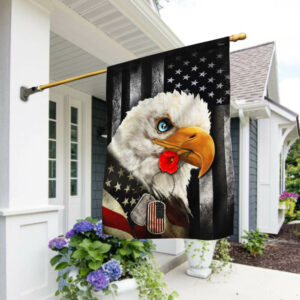 American Patriot Flag Proud Poppy NTB588F
