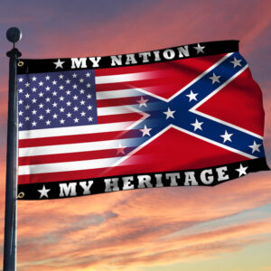 My Nation, My Heritage Confederate American Flag THH3821GFv1