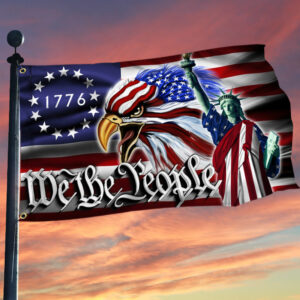 We The People Betsy Ross 1776 Grommet Flag TQN100GF