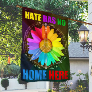 Hippie Flag Hate Has No Home Here BNL594F