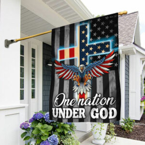 One Nation Under God American Eagle US Flag TPT46F