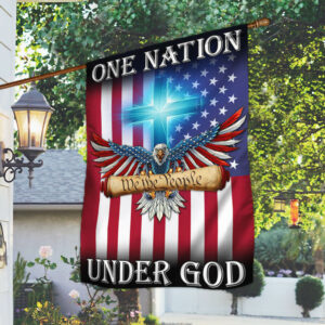 One Nation Under God American Eagle US Flag THB3602Fv3