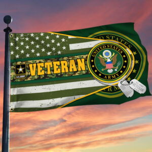 U.S. Army Veteran American Flag TPT88GFv2