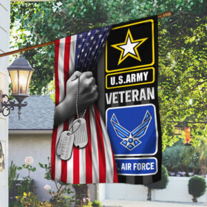 United States Army. U.S. Air Force Veteran American US Flag THB2528Fv2n6