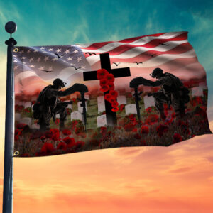 Memorial Day Grommet Flag United States Veterans BNN18GF