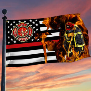 Firefighter Grommet Flag TQN85GF