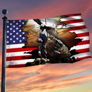 U.S. Veteran Memorial American Grommet Flag TPT15GF
