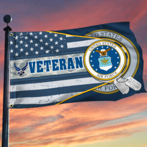 U.S. Air Force Veteran American Flag TPT88GFv1