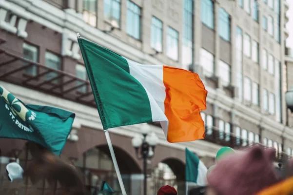 st patrick day irish flag