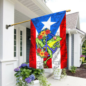 Puerto Rico Flag Happy Freedom LNT16F