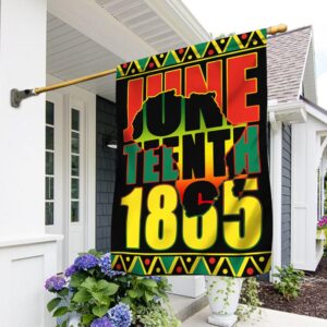 Black History Month Flag Juneteenth 1865 BNN95F