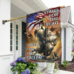 American Veterans Eagle Proud Served Memorial Day Flag MLN97F
