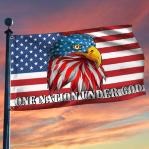 One Nation Under God Grommet Flag TQN158GF