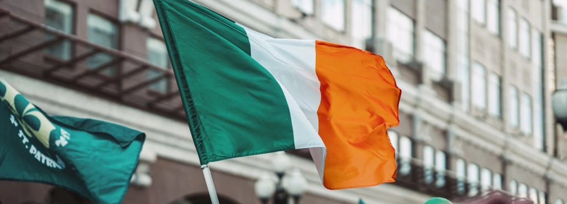 irish flag colors