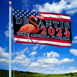 American Grommet Flag Desantis 2024 Make America Florida BNN170GF