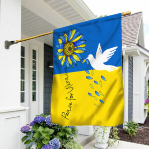 Peace For Ukraine Flag QNN838Fv1