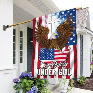 Jesus American Flag One Nation Under God BNN230F