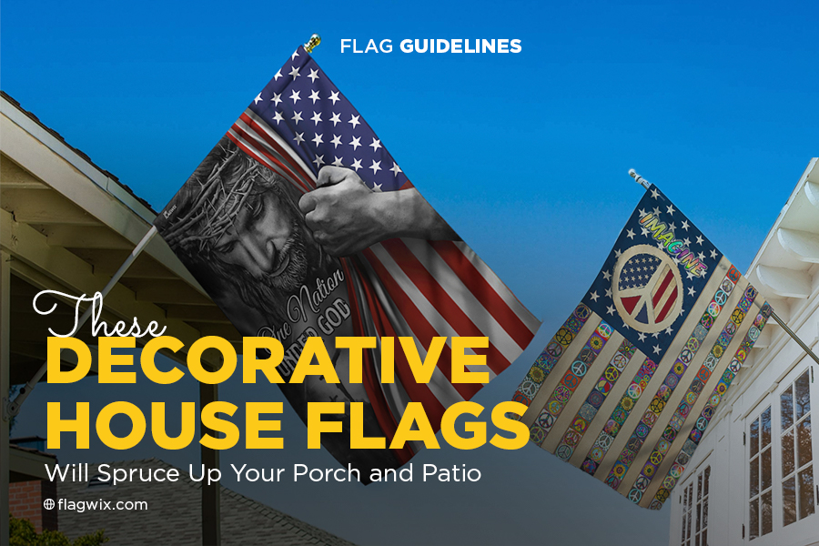 These Decorative House Flags Will Spruce Up Your Porch and Patio