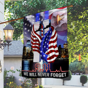 911 Patriot Day Flag 9/11 Never Forget TQN342F