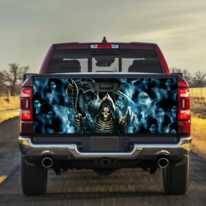 Grim Reaper Cool Truck Tailgate Decal Sticker Wrap QNK554TD