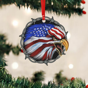 Eagle Christmas Ornament We The People American Patriots TQN145O