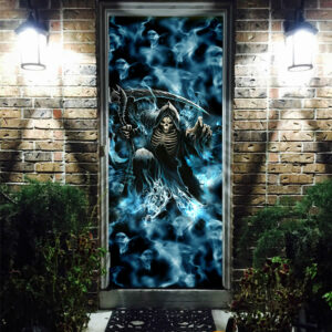 Grim Reaper Halloween Door Cover QNK554D