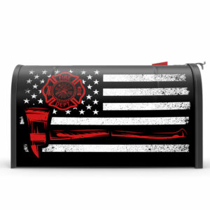 Firefighter Mailbox Cover TQN645MB